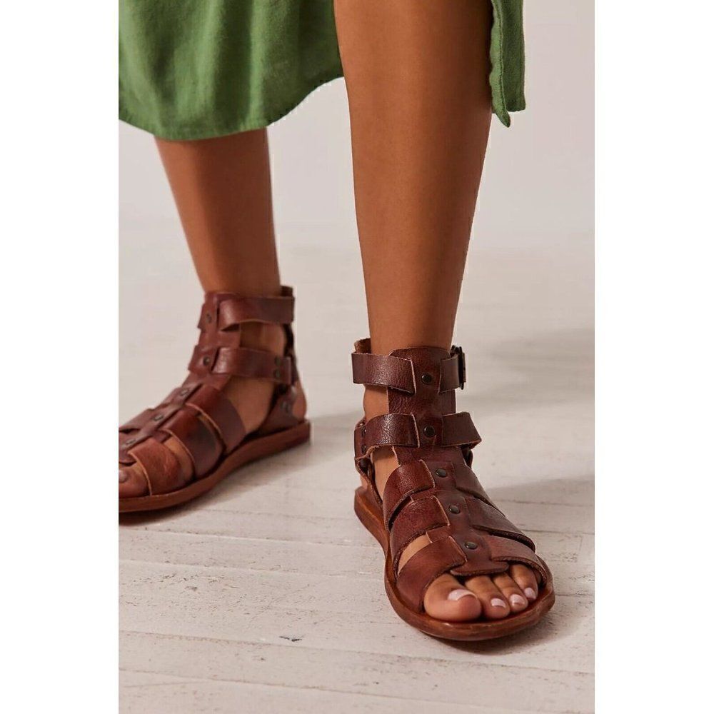 NEW FREE PEOPLE X BEDSTU Sz 10 ARTEMIS GLADIATOR SANDALS